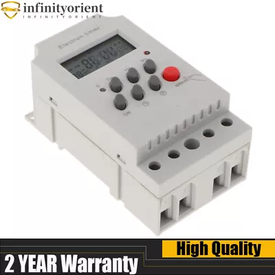 £10.98 • Buy DC12V 30A Programmable Electronic Timer Switch Electric Equipment Control Relay