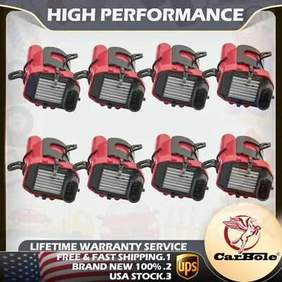 Ignition Coil 8Pack For Chevy Silverado LS1 LS2 LS3 5.3/6.0L/4.8L D585 2004-2008 • $89.95