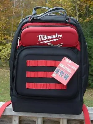 Milwaukee Jobsite Backpack Heavy-Duty Tear-Resistant Tool Storage Hardshell • $145.10