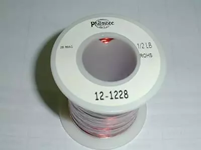 Philmore 12-1228 Enamel Magnet Wire 28 AWG 1/2 LB 1032 FT • $25.99