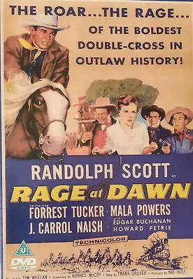 Rage At Dawn (1955) DVD Randolph Scott Western In Colour 2007 • £4.50