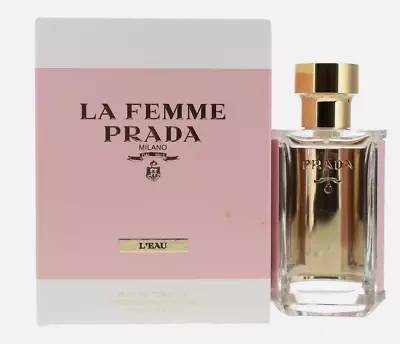 Prada La Femme Prada L'Eau 50ml Eau De Toilette Spray For Women EDT HER NEW • £35.99