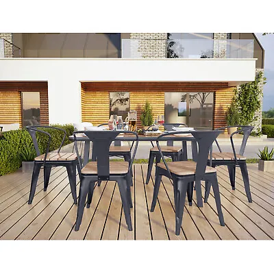 $999 • Buy 6 Seater Outdoor Dining Setting Garden Pacio Pool Side Tables And Chairs Set