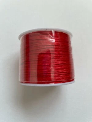 £5.99 • Buy Red Chinese Knot Cord 0.8mm 100m
