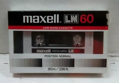 Maxell LN 90 Sealed Cassette  • $10