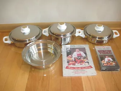 HEALTH CRAFT Gold - 5 Ply Nicromium Surgical Stainless Waterless Cookware • $75