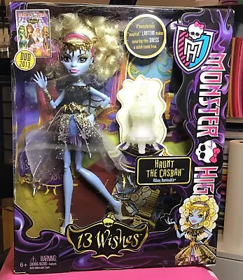 Monster High Abbey Bominable 13 Wishes (Original Release-July 2013) NIB • $70