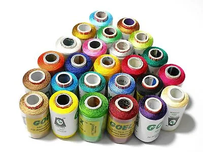 Silk Thread 25 Main Color Set For Jewellery Tassel Making Embroidery Craft Spool • $29.99
