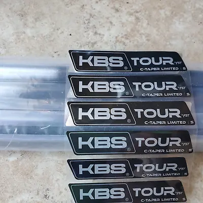 $550 Brand New KBS Ltd. Ed. Black C-Taper 120S 3-PW Stiff Flex .355 • $495