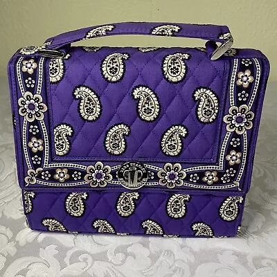 Vera Bradley | Simply Violet Julia Convertible Crossbody Detachable Strap Bag • $39.50