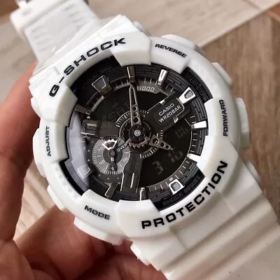 A+Hot Selling GA-110 Fashion Casio G-SHOCK With Lights -White Black • $19.77