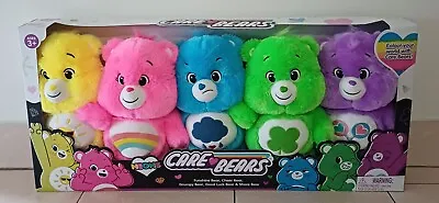 Care Bears Neons / 5 Bear Pack Funshine Cheer Grumpy Good Luck & Share Bear • $149.99