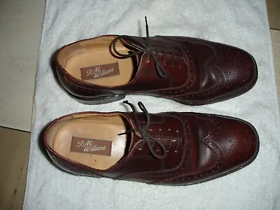 Vintage R.m. Williams Stitched Brogue Shoes • $195