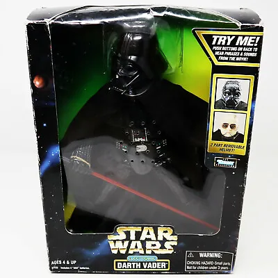 1998 Hasbro Star Wars The Kenner Collection Electronic Darth Vader Figure Boxed • £89.99