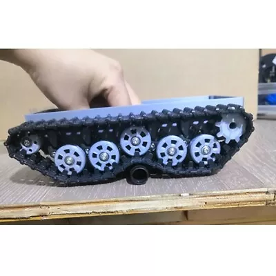 Low-Speed High-Torque Tracked Vehicle Chassis Tank Chassis DIY Climbing Car • $40.49