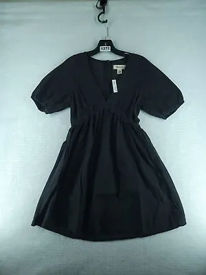 Madewell The Denim Annamarie Mini Dress In Lunar Wash Nwt Size 4 • $39.95