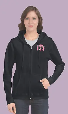 Classic Mopar/Girls Have More Fun! - 50/50 Cotton/Poly Full Zip Hoodie • $54.95