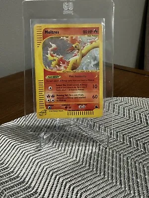 Pokemon Card - Moltres Skyridge H20/H32 Holo Rare-Swirl • $204.99