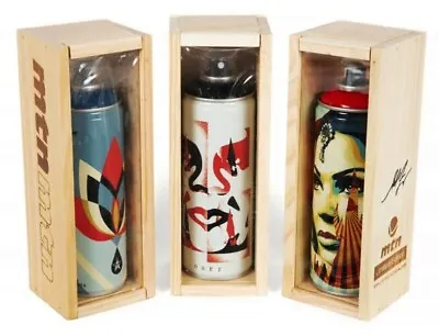 Sheper Fairey Spray Can Set' X MTN Colors 2019 Limited Edition. Signed • $420