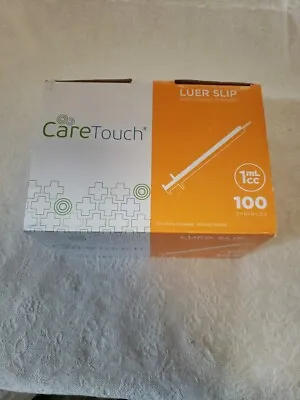 Box Of 100 1cc Syringe Without Needles Sterile Individual Wrapped Luer Slip • $21.87