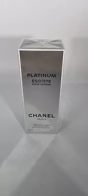CHANEL Platinum Egoiste Gel Pour Le Bain Bath &  Shower Gel 150 Ml Rare Disconti • £79.99