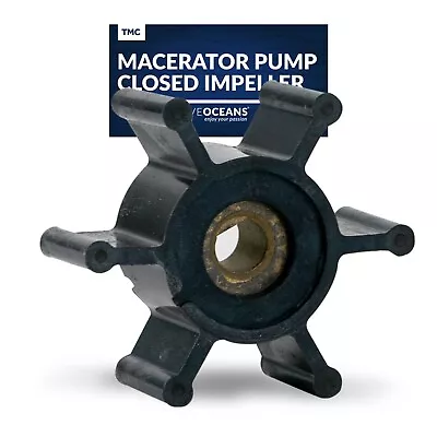 TMC Marine Macerator Pump Closed Impeller For Boats Five Oceans FO1439 • $19