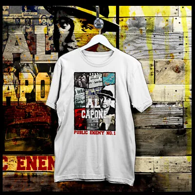 Gangster T-shirt Mob Life John Gotti Al Capone Dillinger Lucky Luciano Mobster  • $19.99