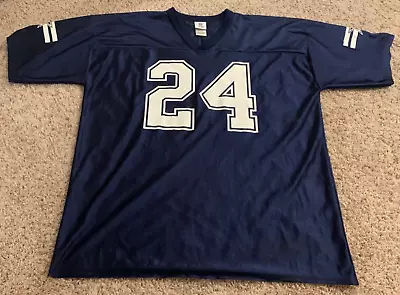 Marion Barber #24 Dallas Cowboys NFL Team Apparel Blue Jersey Size Men's 2XL • $22.99