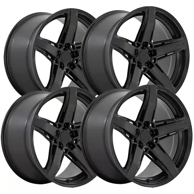 (Set Of 4) Staggered-Niche M269 Teramo 20  5x112 32mm Matte Black Wheels Rims • $1586