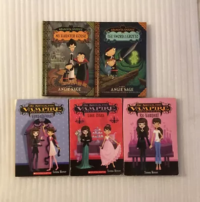 (2) Araminta Spookie & (3) My Sister The Vampire Chapter Books Lot Of 5 • $12.50