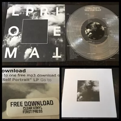 $55 • Buy LOMA PRIETA Self Portrait LP Clear Vinyl 331-raein Comadre Suis La Lune Saetia