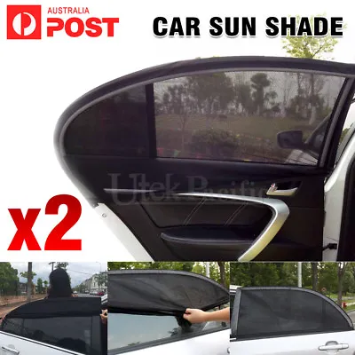 2x Universal Sun Shades Rear Side Seat Car Window Socks Baby Child Protection • $6.99