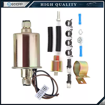 Universal 12V Low Pressure 5-9 PSI Electric Fuel Pump Installation Kit E8012S • $14.15