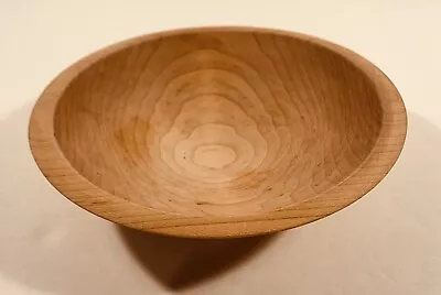 Vermont HARDWOOD SALAD BOWL Unfinished Unused 7-3/4  2007  Granville VT • $27.95