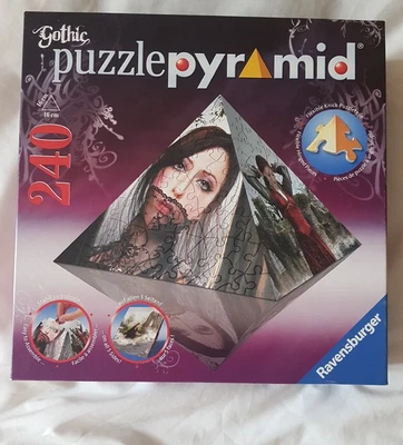 Ravensburger Gothic Pyramid 240 Piece Jigsaw Puzzle 16cm X 16cm Excellent Con • £10.99