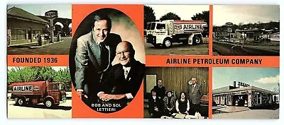 Clarks Summit PA Texaco Airline Petroleum Bookmark Lettieri LG Postcard    E1-22 • $9