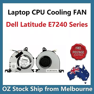 CPU Cooling Fan Dell Latitude Ultrabook E7240 0GVH35 GVH35 EG50040S1-C130-S9A • $23