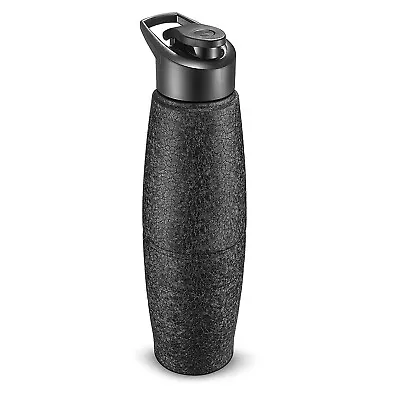 Stainless Steel Eco Friendly Sports Water Bottle With Sipper Cap For Gym 1 Litre • $31.74