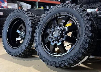 20  Fuel Maverick Dually D436 Wheels 33  MT Tires 8x200 Ford Duper Duty F350 • $3989.05