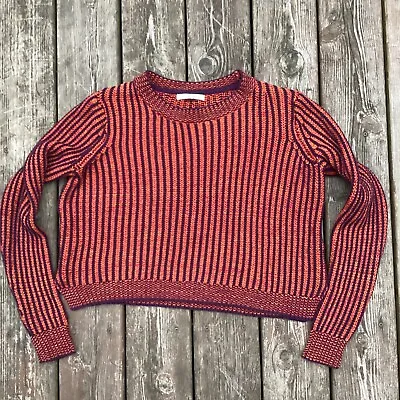 CAbi #891 Melange Lava Ribbed Knit Pullover Sweater Medium • $13.99