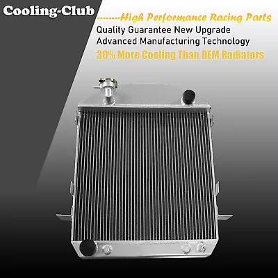 Fit 1924-1927 Ford Model T Bucket Ford Engine 62mm Core 3 Row Aluminum Radiator • $155