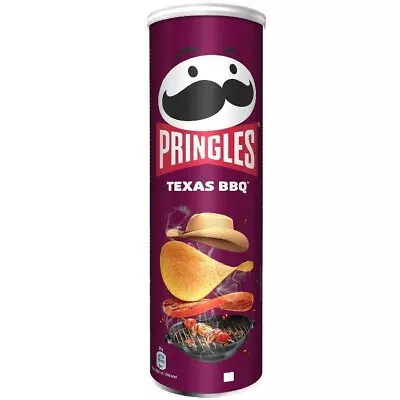 £16.99 • Buy Pringles Texas BBQ Sauce Crisps| Full Case Of  6 X 165g
