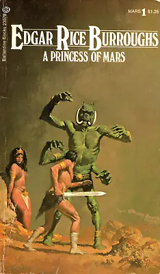 A Princess Of Mars By Edgar Rice Burroughs ( Ballantine | 5th. Printing | 1973 ) • $4.99