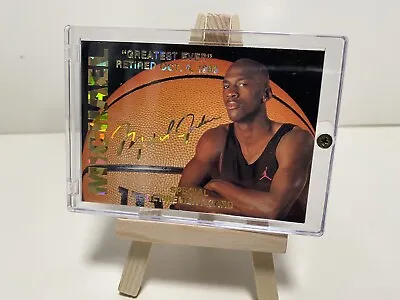 Michael Jordan 1993 Special Retirement Card Sports Stars USA One Of 15000 • $15