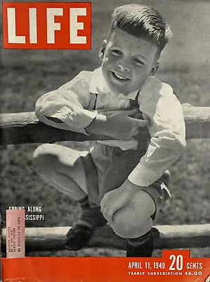 LIFE MAGAZINE April 11 1949 Spring Along The Mississippi • $9.50