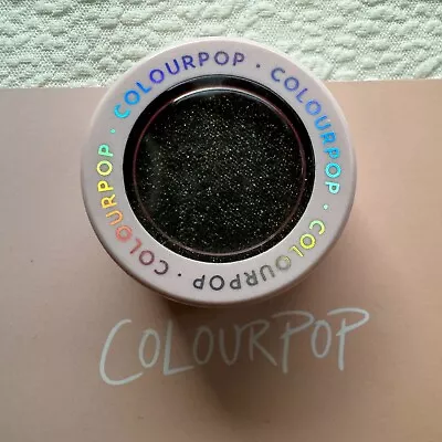 Colourpop Eyeshadow Cookies N' Cream Super Shock Shadow Black Base W Green Gold • £8.80