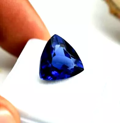 Natural Tanzanite AAA Loose Gems Trillion Shape 9 Ct  Certified Best Offer • $18.23