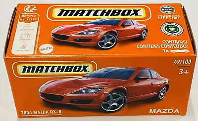 Custom List 8x Matchbox 2004 Mazda RX-8 Red 2024 New With Combined Shipping • $135
