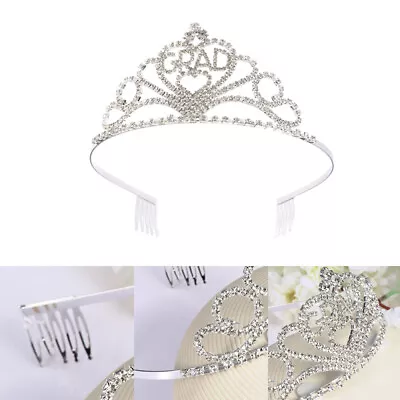  Alloy Material Hair Combs For Women Bridal Crown Decorate Vintage Retro • $11.38