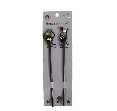 Studio Ghibli Spirited Away Soot Sprite Star Hair Sticks - Black • $24